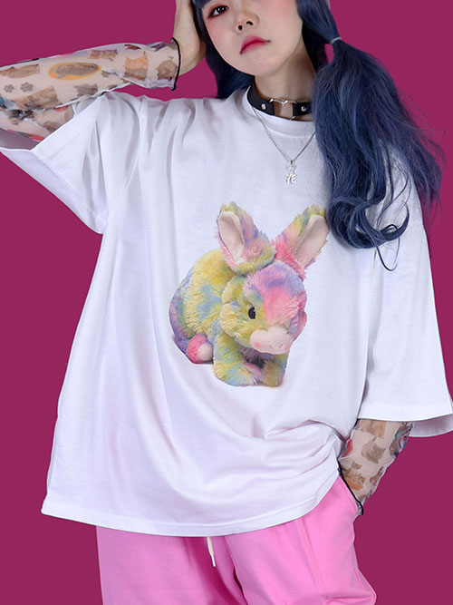 sweet little bunny box T (2 color)