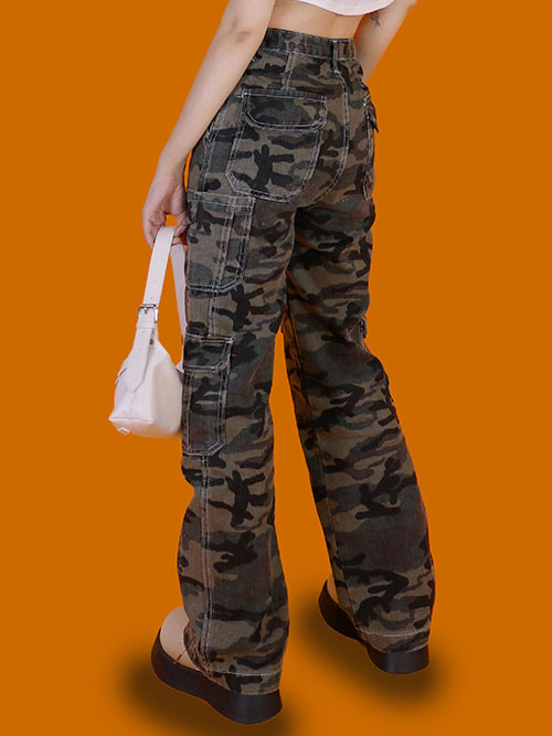 military stitch cargo pants