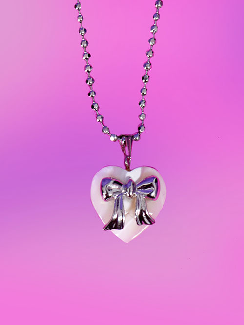 in my love ribbon necklace