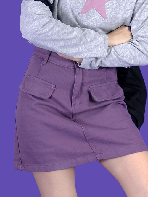 violet pocket skirt (속바지)