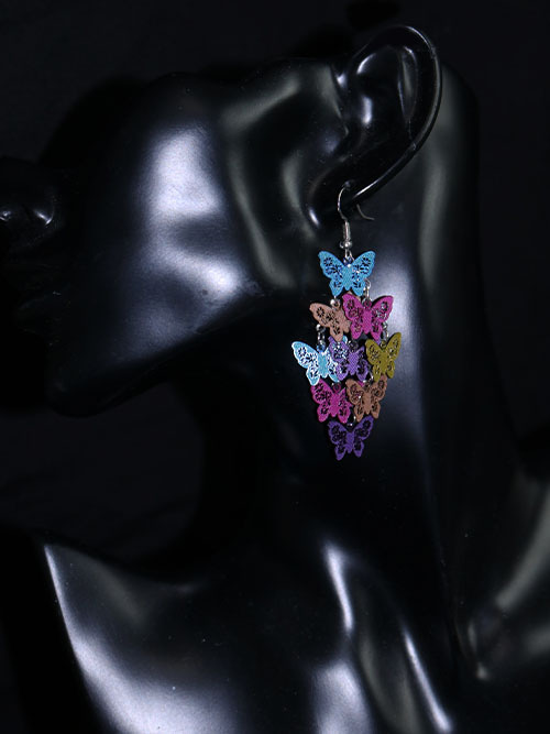 flying butterfly earrings (3 color)