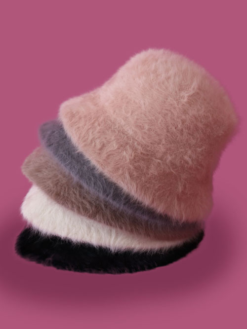 sweet winter angora hat (5 color)