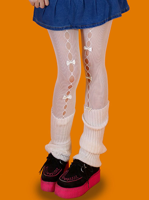 sweet ribbon stockings (2 color)