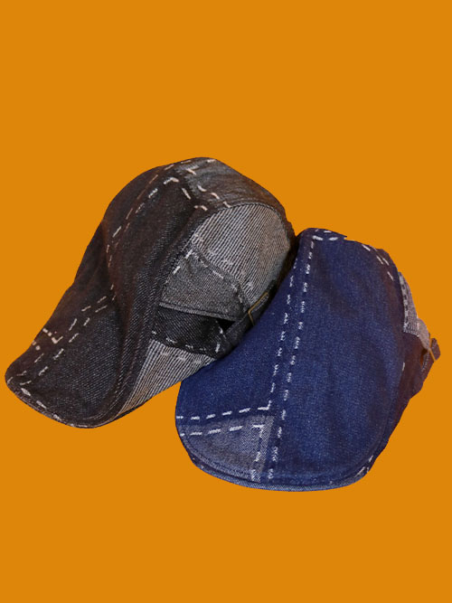damage denim hunting cap (2 color)