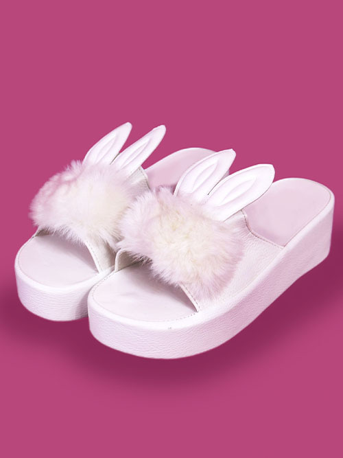 baby rabbit slippers (6cm)
