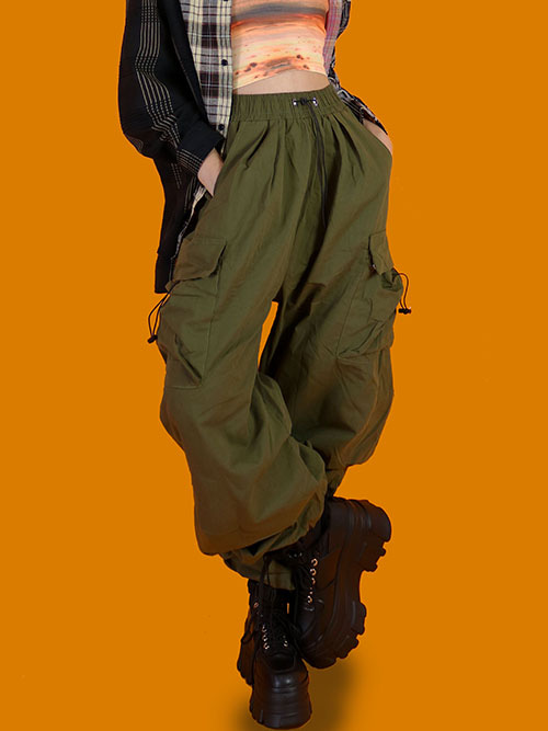 air string cargo pants (2color)
