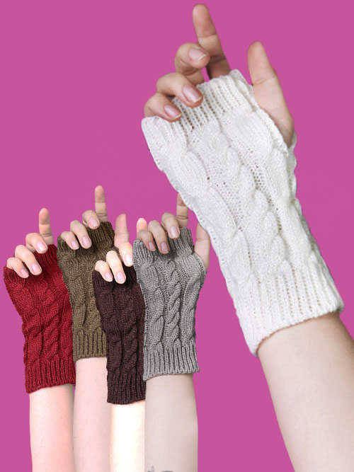 knit hand warmer (6color)