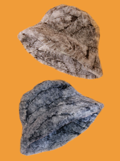 wild fur hat (2color)