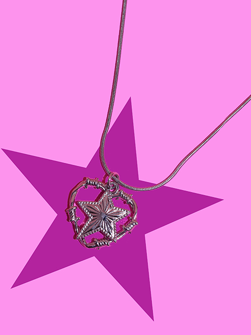 heart in my-star necklace