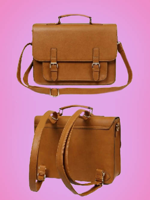 vivid two-way satchel bag (4color)