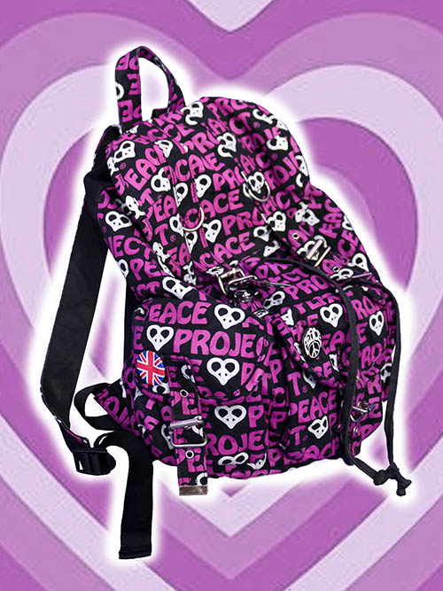 [vintage] kitsch backpack