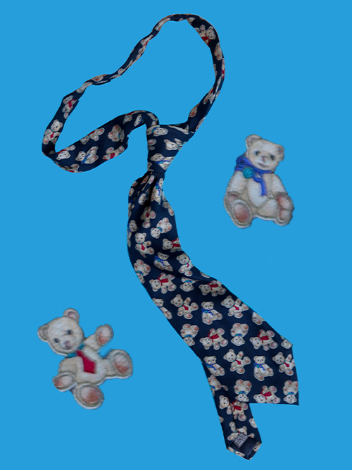 [vintage] bear tie