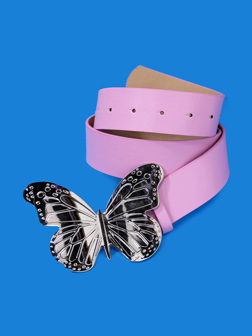 kitsch butterfly belt (3color)