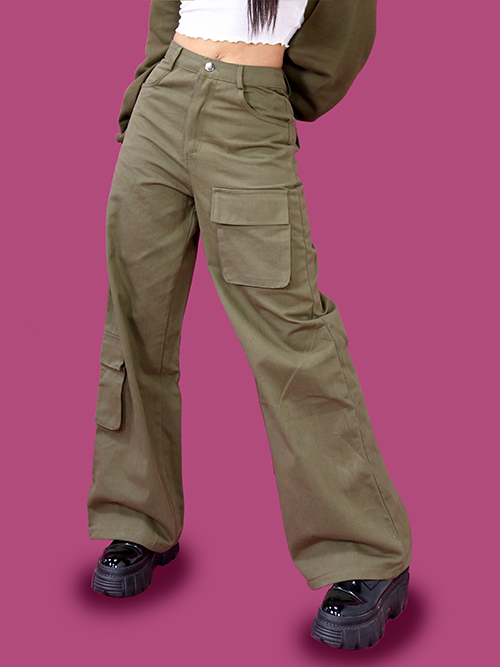 say cargo pants (2color)