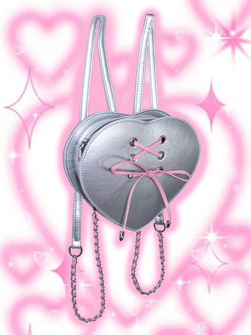 heart corset backpack (4color)