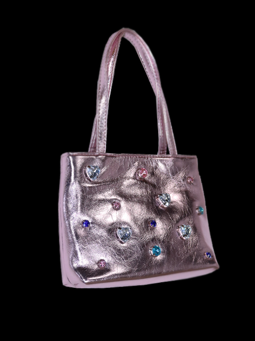 bling crystal chain bag (3color)
