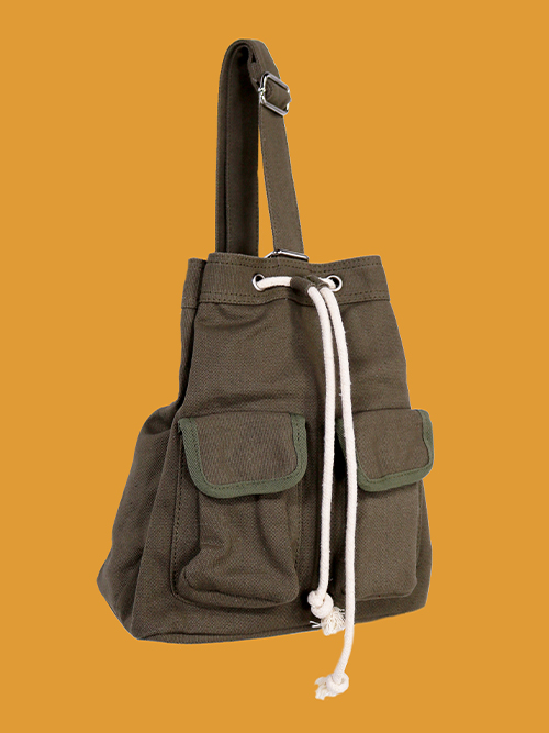 two pocket converse shoulder bag (4color)