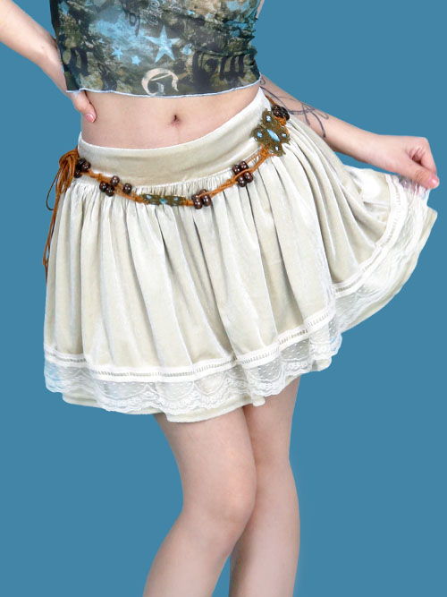 juju velvet skirt (속바지/2color)